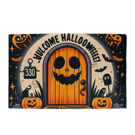 Welcome Halloween Mat