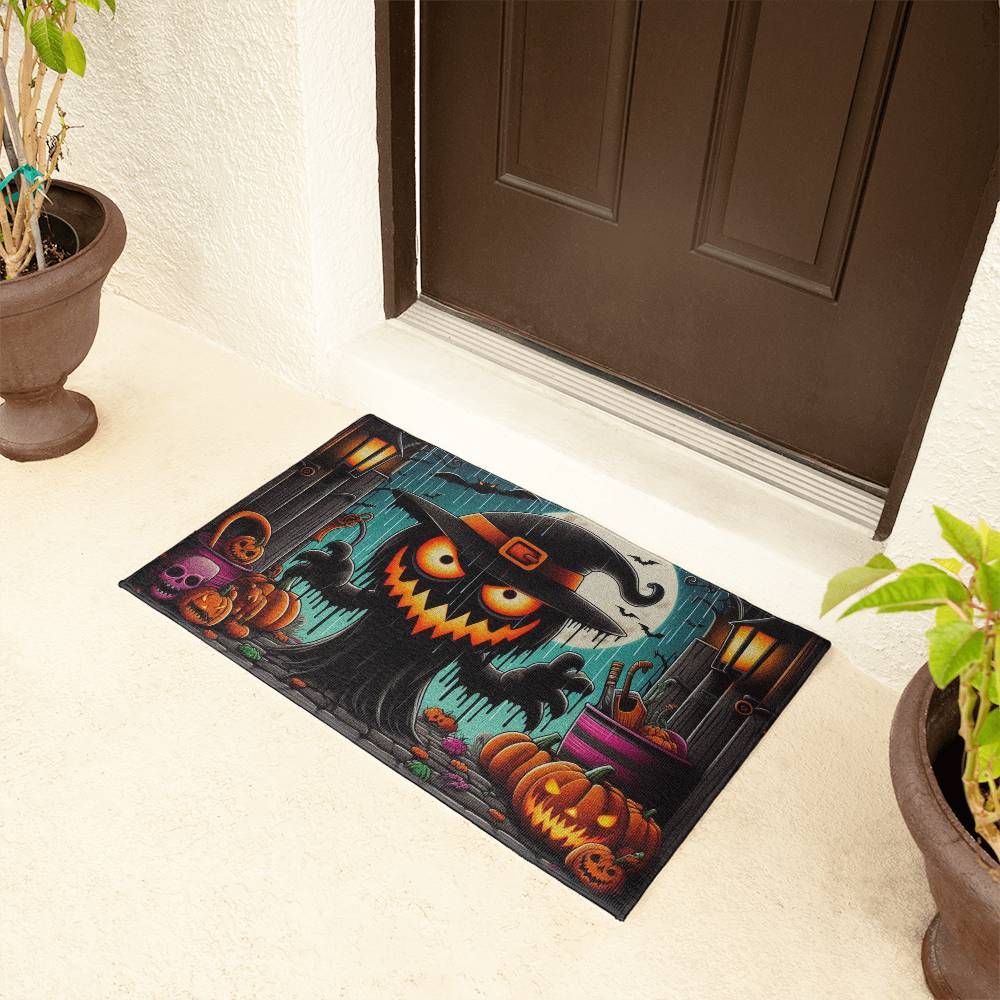 Monster Halloween Mat